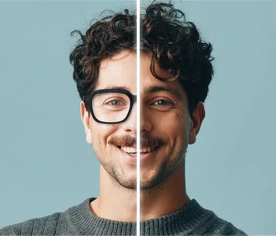 Invisible Glasses